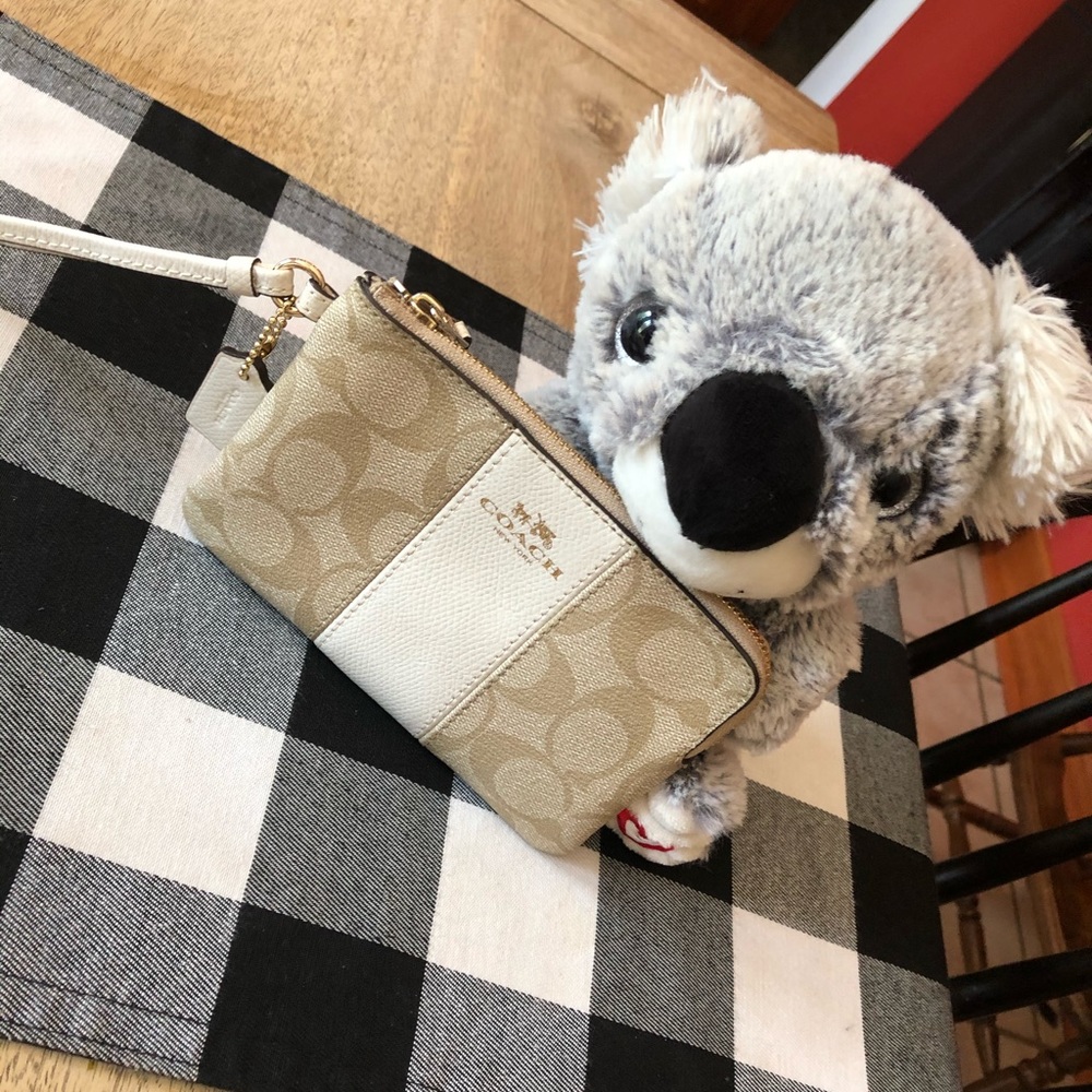 Coach small wristlet